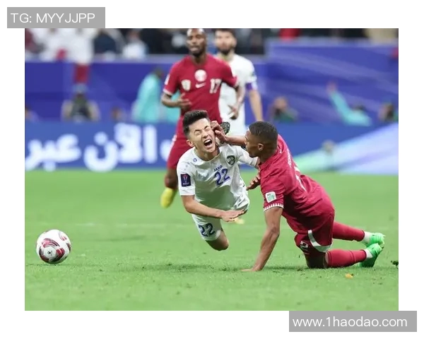 卡塔尔与中国足球对决海报设计展现激情与梦想的碰撞